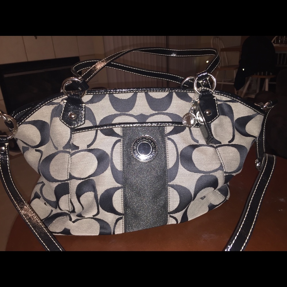 Coach tote handbag